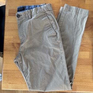 Banana Republic Men's 34x34 Khaki Slim Chinos - Light Tan